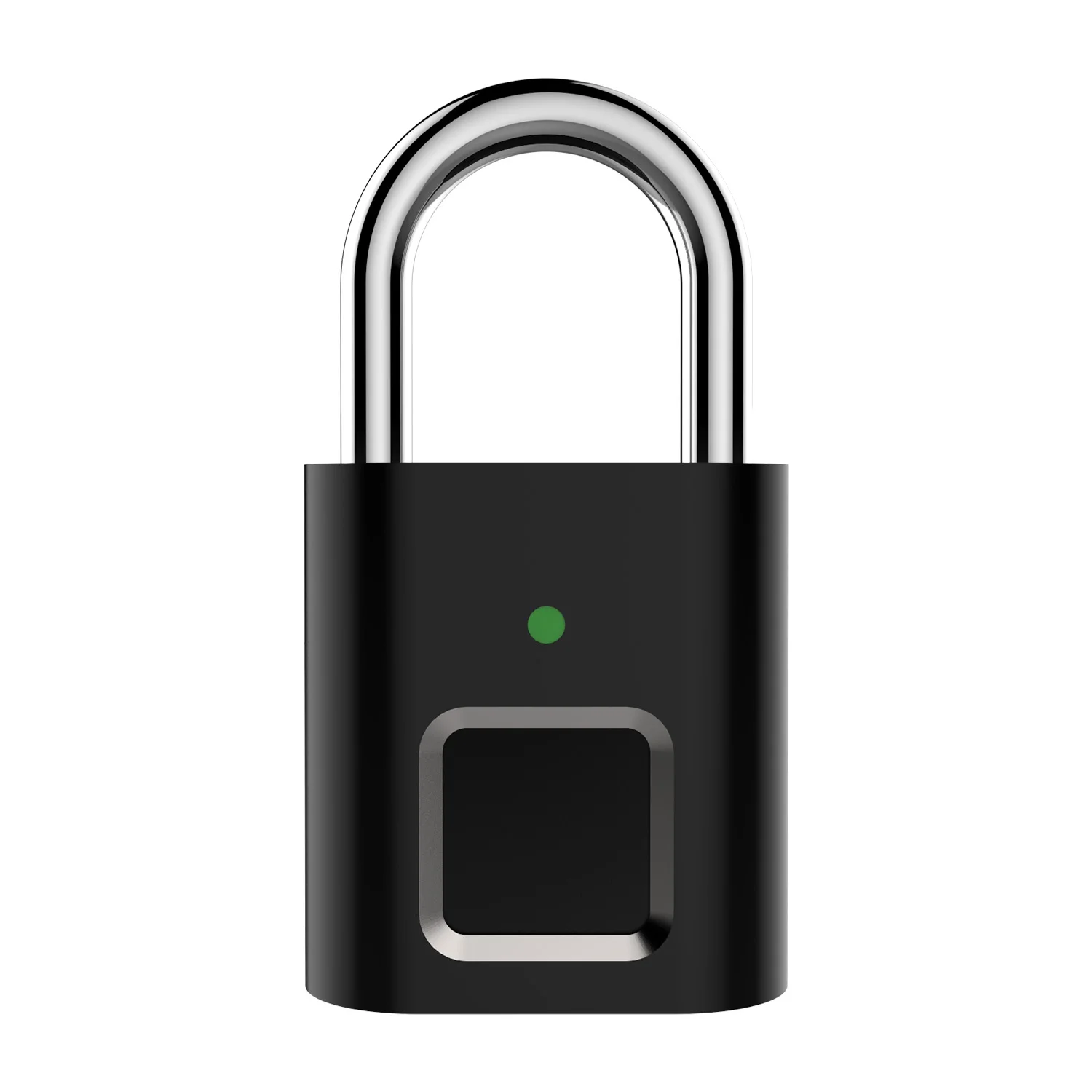 USB Перезаряжаемый замок для отпечатков пальцев, умный замок, быстрый замок, цинковый сплав, металлический Противоугонный замок безопасности для двери, багажа
