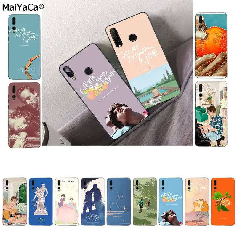 

MaiYaCa Call Me by Your Name poster Pattern TPU Phone Case for Huawei P10 lite P20 pro P20lite P30 pro mate 20 pro mate20 lite