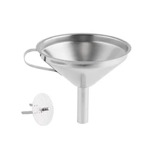 Нержавеющая сталь Воронка настенный фильтр воронка без магнитного утолщения эфирные масла духи жидкости фильтрации кухонный инструмент