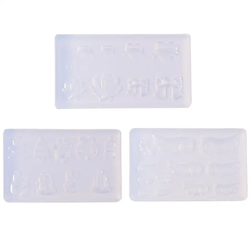 

3D Creative Pattern DIY Nail Art Silicone Mold UV Gel Template Form Mould