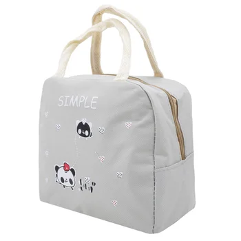 

Cartoon Animals Lunch Bags Women Portable Insulated Thermo Cooler Bags Thermal Food Picnic Kids Girl Lunch Insulation Box Bag