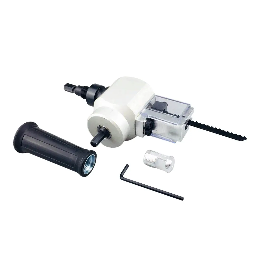 

Power Tool Accessories Double Head Nibble Metal Cutting Sheet Nibbler Saw Cutter Adjustable Drill Attachment Cutting Tools
