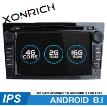 2 Din Android 8.1 Car DVD Player For Opel Vectra C Zafira B Corsa D C Astra H G J Meriva Vivaro Multimedia GPS Navigation Radio j g goldberg trio sonata in c major