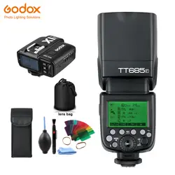 Godox TT685F TT685 Беспроводная Вспышка ttl 2,4G Беспроводная HSS 1/8000s для камеры Fujifilm X-Pro2/X-Pro1/X-T10/X