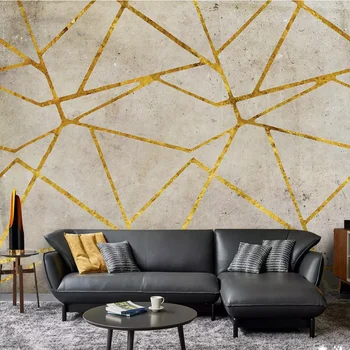 

Milofy manufacturers custom modern abstract retro geometric living room bedroom background wallpaper mural