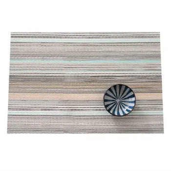 

PVC Household Heat Insulation Party Stain Resistant Dining Room Protective Non Slip Easy Clean Waterproof Table Mat Reusable