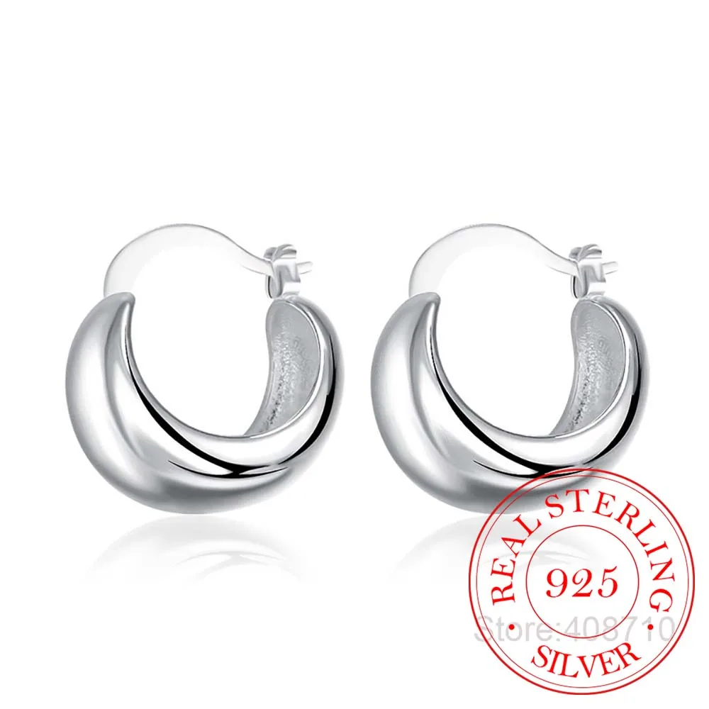 Женские серьги гвоздики из серебра 925 пробы в форме яйца|earring cross|earrings tragusearring parts |