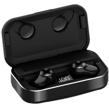 

Hot-Mini Tws 5.0 Bluetooth 8D Stereo Earphone Wireless Earphones Ipx7 Waterproof Earphones Sport Headphones with 3500Mah Po