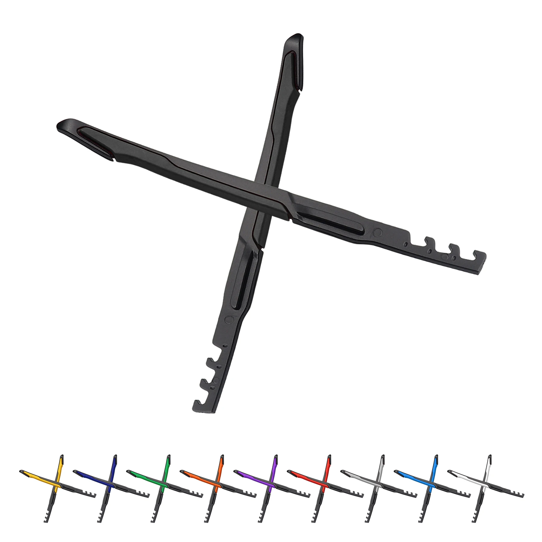 Millerswap Sostituzione Della Gomma Polimerica Temple Slider Per-Oakley Jawbreaker Oo9290 Occhiali Da Sole-Opzioni Multiple