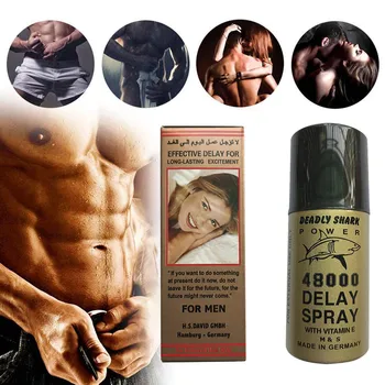 

Shark Deadly 480000 Overspeed Essential Oil Spray Reduces Male Delayed Ejaculation 45ml Massage Oil