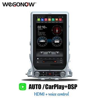 

DSP PX6 IPS Carplay voice control Tesla 13.3"Android 9.0 4G RAM 64GB auto radio GPS Navigation BT5.0 for Land Cruiser LC200 2018