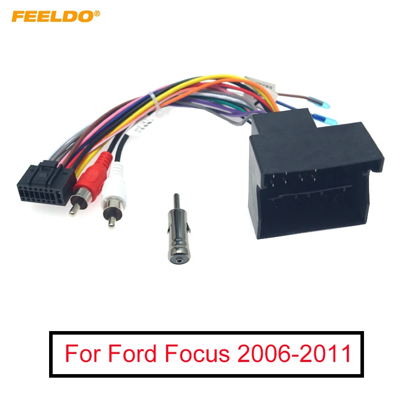 FEELDO Car Audio DVD Player 16PIN Android Power Cable Adapter ...