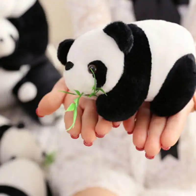 dapatkan gambar animasi Lovely Pendant Toys Doll Big Panda Plush Toys Send Friend Children Terkeren