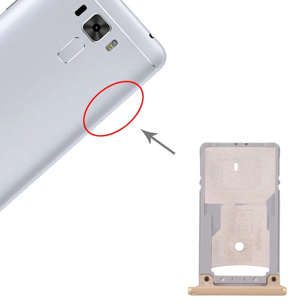Лоток для sim-карт+ лоток для карт памяти Micro SD слоты для Asus Zenfone 3 Laser ZC551KL Z01BDC запасные части для мобильных телефонов