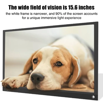 

Laptop Eye Care IPS HDR Portable Monitor USB Type-C 15.6 Inch Mobile Phone Computer Display Hdmi Port Full HD 1080P Home Office