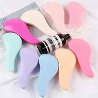 1 sztuk Hot magiczny uchwyt grzebień anty statyczna masująca szczotka do włosów Tangle Detangle prysznic masaż szczotka do włosów grzebień urządzenie do stylizacji włosów 2