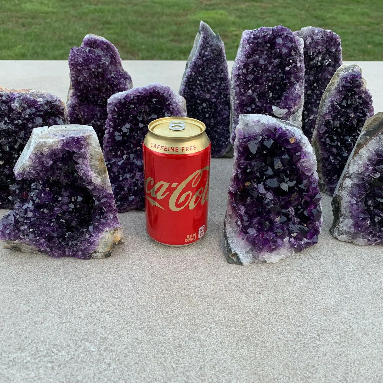 Tog Quality Hote Uruguary Dark Purple Amethyst Cluster Natural Amethyst Geode Chakra Crystal Decoration 6