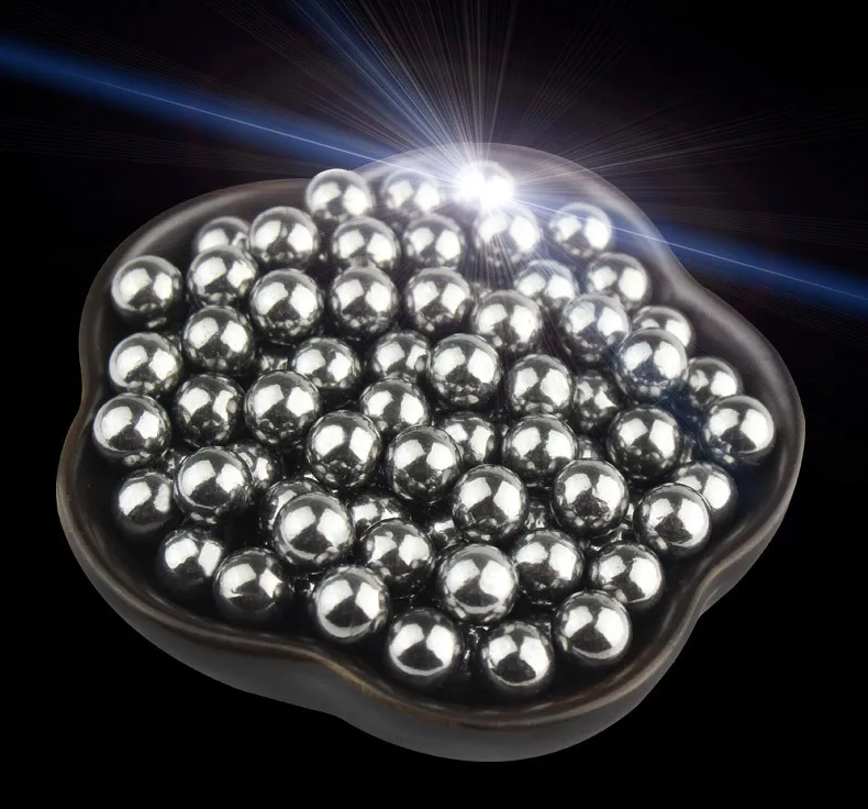 Bolas de acero para tiro al aire libre, 5mm, 6mm, 8mm, acero inoxidable