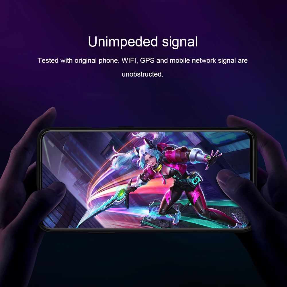 Для OnePlus 7T Pro чехол NILLKIN тканая полиэфирная сетка светоотражающий защитный чехол на заднюю панель для OnePlus 7T Pro
