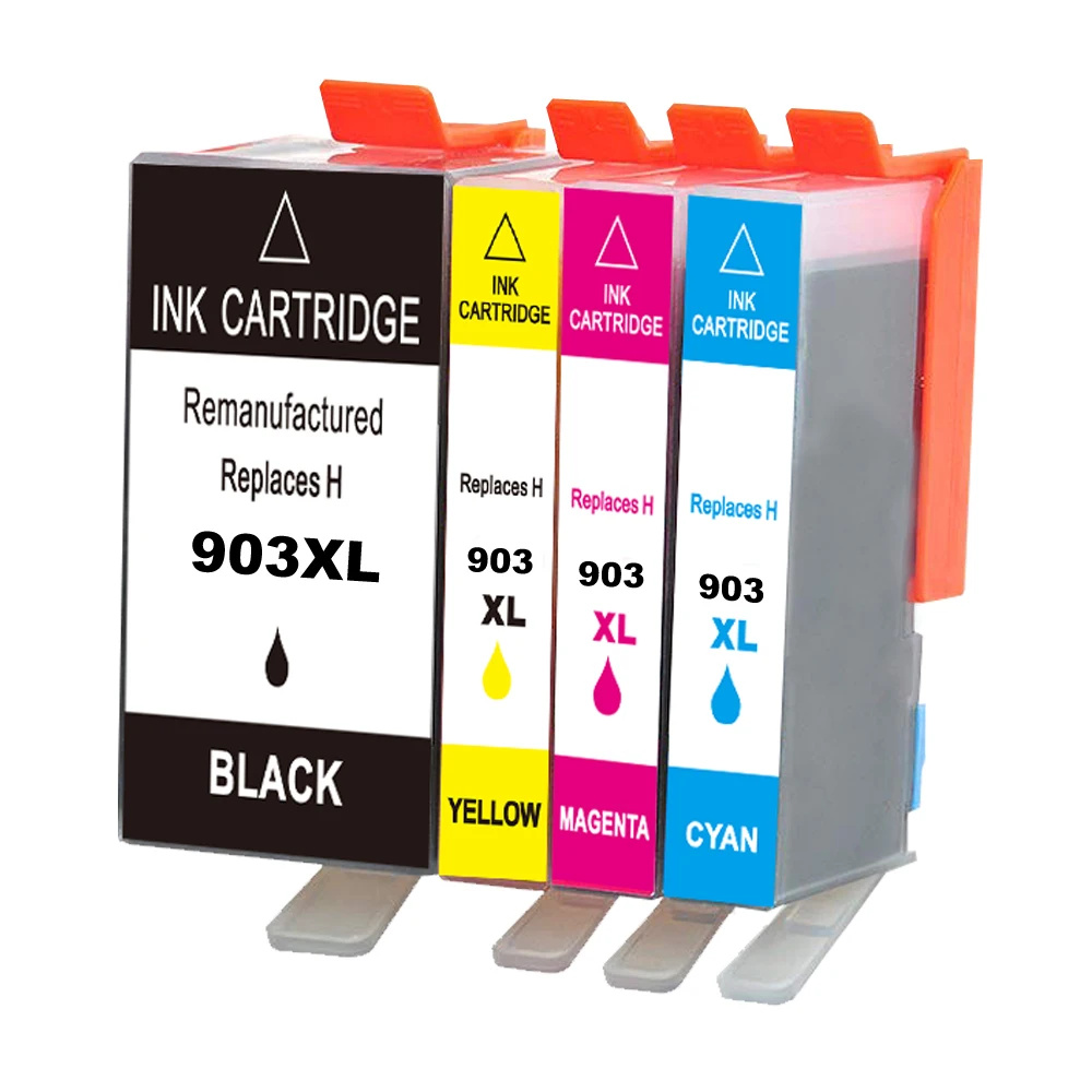 4BK + 2C 2M 2Y совместимый чернильный картридж для HP 903XL H903 903 OfficeJet Pro 6950 6960 6970 все в