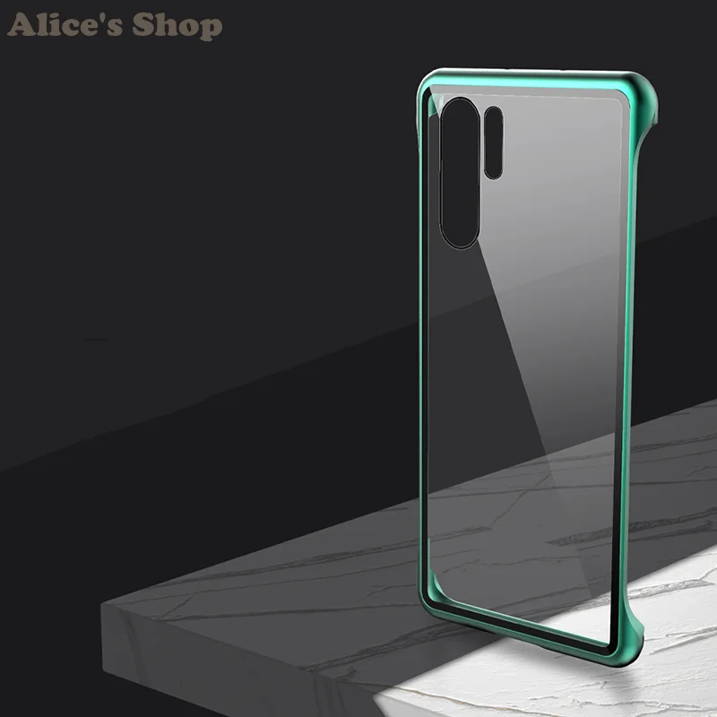 Для Huawei P30/ Pro Чехол магнитный Алюминиевый металлический противоударный чехол без