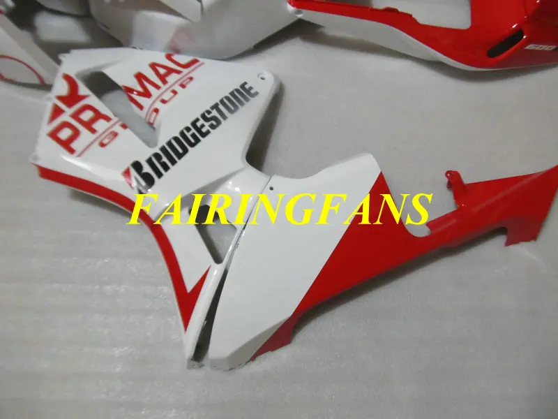 Инжекторный комплект для HONDA CBR600RR F5 03 04 CBR 600 RR CBR 600 RR CBR 600 2003 2004 красные, белые Обтекатели Кузов+ подарки HC56
