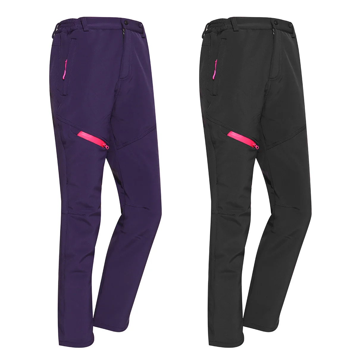 purple hiking pants