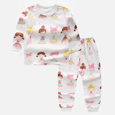 VIDMID/весенние комплекты одежды для маленьких девочек футболка с длинными рукавами комплекты одежды для девочек хлопковые комплекты детской одежды для девочек 4051