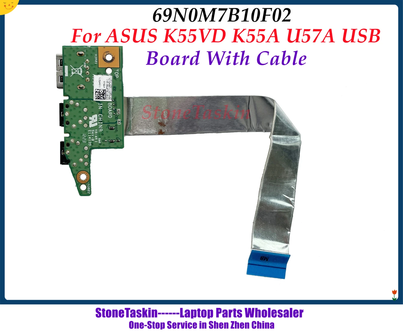 Оригинальный 69N0M7B10F02-01 StoneTaskin для ASUS K55A K55V K55VD K55VJ K55VM X55V X55VD X55C X55CR плата