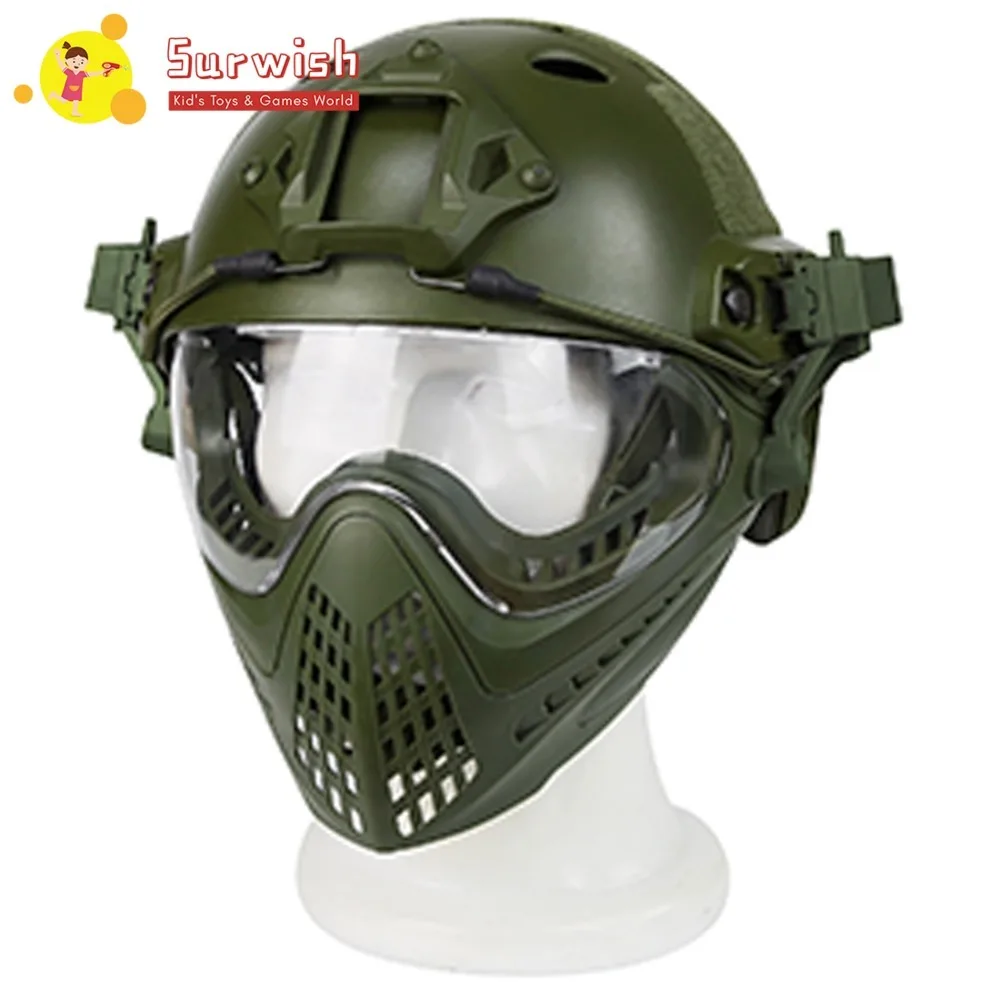 

Surwish Navigator Tactics Camouflage Protecting Helmet Outdoor Sport Helmet For Airsoft/for Outdoor Games Battle Games
