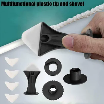 

Caulking Nozzle Detachable Cement Removal For Silicone Resin Kitchen Bathroom Sealant Scraper Set Multifunctional Hand Tool
