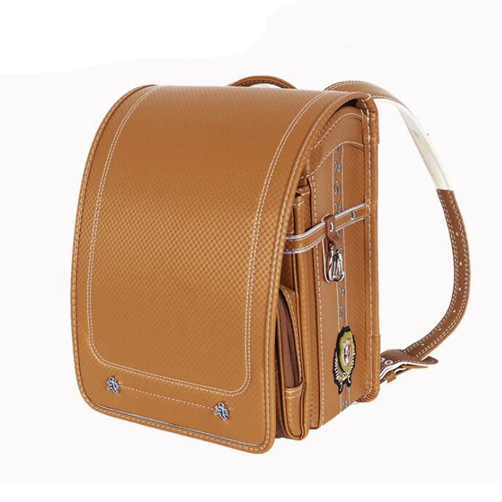Child School Bags For Boy Randoseru Badge Backpack Children Japanese