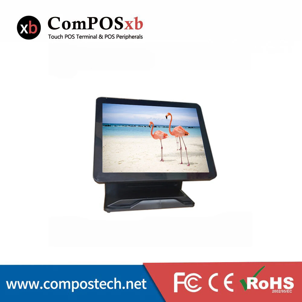 Windwos Точка продаж Pos система Windows 7 тестовая версия 15 дюймовый TFT LCD сенсорный экран