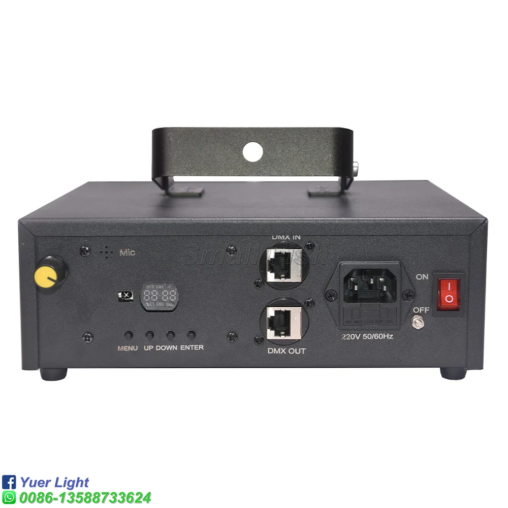 1 5 Вт RGB 3 в анимационный лазерный светильник DMX 512 контроллер линейный сканер