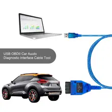 16Pin кабель VAG409.1 Vag 409 для VW Volkswagen Skoda Audi Seat VAG-COM_KKL409 OBD2 кабель сканера VAG-COM 409,1 OBD2 USB кабель