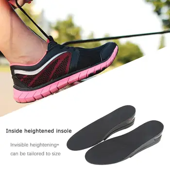 

1 Pair Invisible Height Increase Insole Heel Cushion Shoe Pad Height Lift Heel Insert Taller for Man Woman Quality Foot Pads
