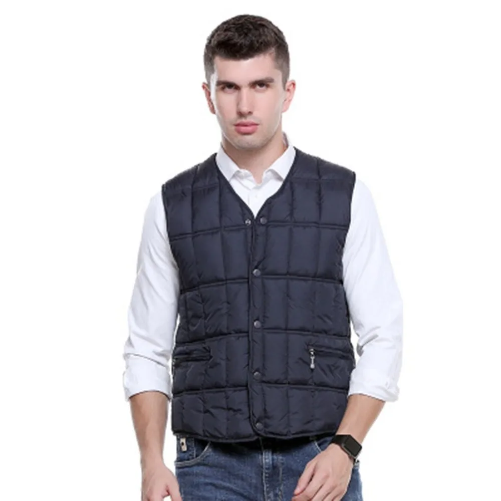 

New Men's Electric Heater Heating Vest USB Security Intelligent Thermostat Electric Vest Constant Temperature Winter Warm Vest