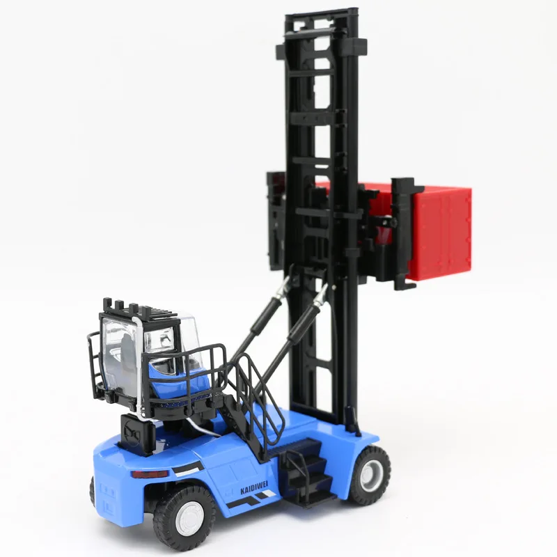 

Cadeve 625049 Boxed 1: 50 Container Stacker Alloy Engineering Vehicle Children Emulate Toy Car Model