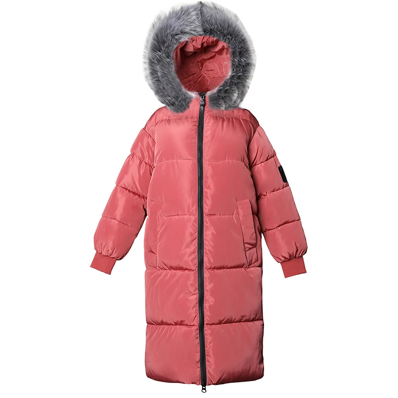 Новое поступление зимняя куртка женская с капюшоном с мехом Модная парка Теплая утепленная верхняя одежда плюс размер 7XL Женское пальто длинные парки