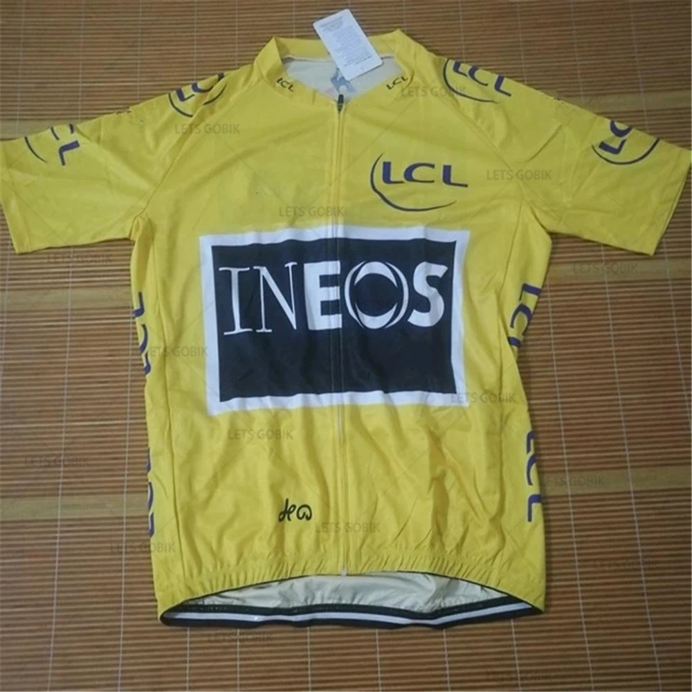 Ineos белая велосипедная майка для гонок Ropa Ciclismo Hombre Pro Team Champion одежда для велоспорта горная одежда для езды на велосипеде