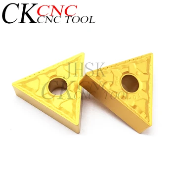 

TNMG160404 ZCC.CT TNMG160404 TNMG160408-PM YBC251 Indexable lathe cutter turning tool Insert CNC Carbide Insert For steel
