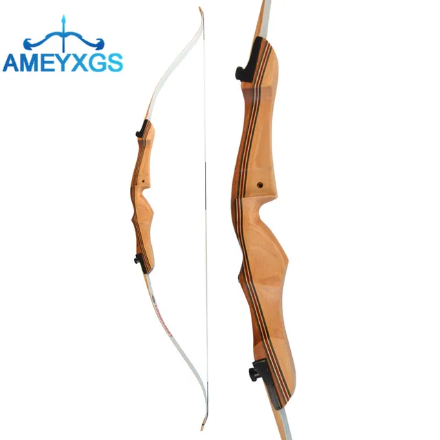  US $79.92 Takedown Recurve Wooden Riser Longbow 38lbs Archery Target Practice Outdoor Hunt