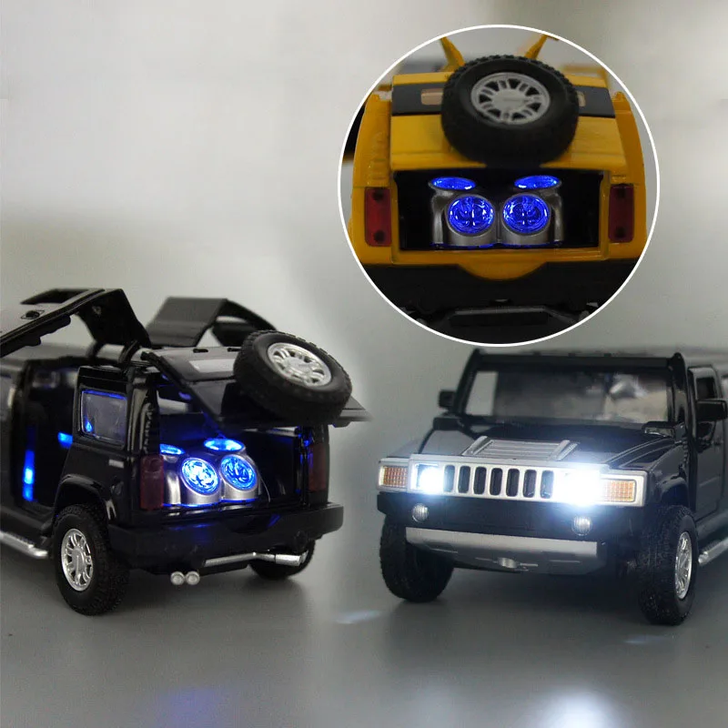 Модель 1/32 года лимузин Hummer из сплава металлический литой автомобиль игрушка