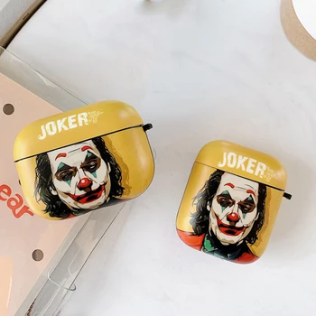 

Case For Airpods Pro the joker Earphone Silicone Headphone Case For apple airpods pro Funda shell