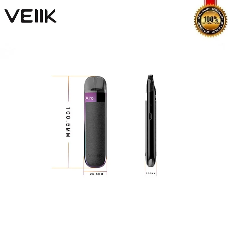 Оригинальный стартовый набор VEIIK Airo Pod с аккумулятором 360 мАч и 2 мл вейп капсулой