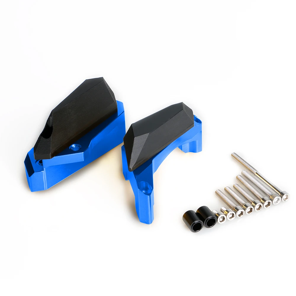 For YAMAHA YZF-R3 YZFR3- Falling Crash Frame Slider Pad Fairing Guard Engine Protection Protector Motorcycle Accessory - Цвет: Blue