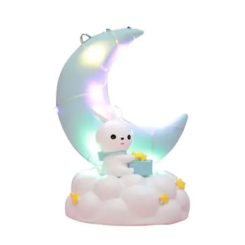 

Bedside Lamp Unicorn Moon Light Night Light Home Decoration Resin Crafts / Classmates Birthday Gift Decoration