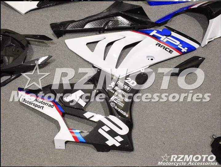 Мотоциклетный обтекатель abs комплект для S1000RR 2009- кузов из углеродного волокна с рисунком переводной воды магазин печати № 0113