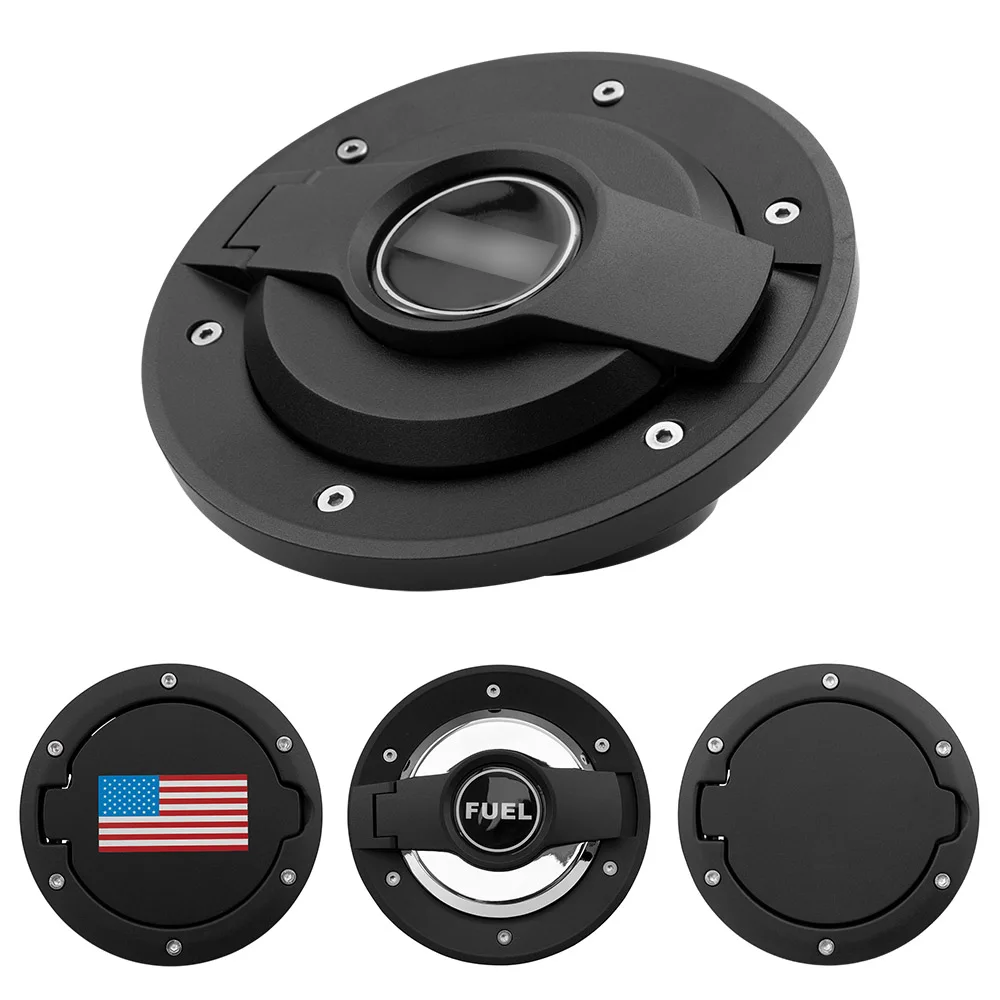 

Gas Tank Cap Cover Fuel Tank Cover 4-Door 2-Door for Jeep Wrangler Jk & Unlimited 2007-2017 Replacement Part Car Accessories
