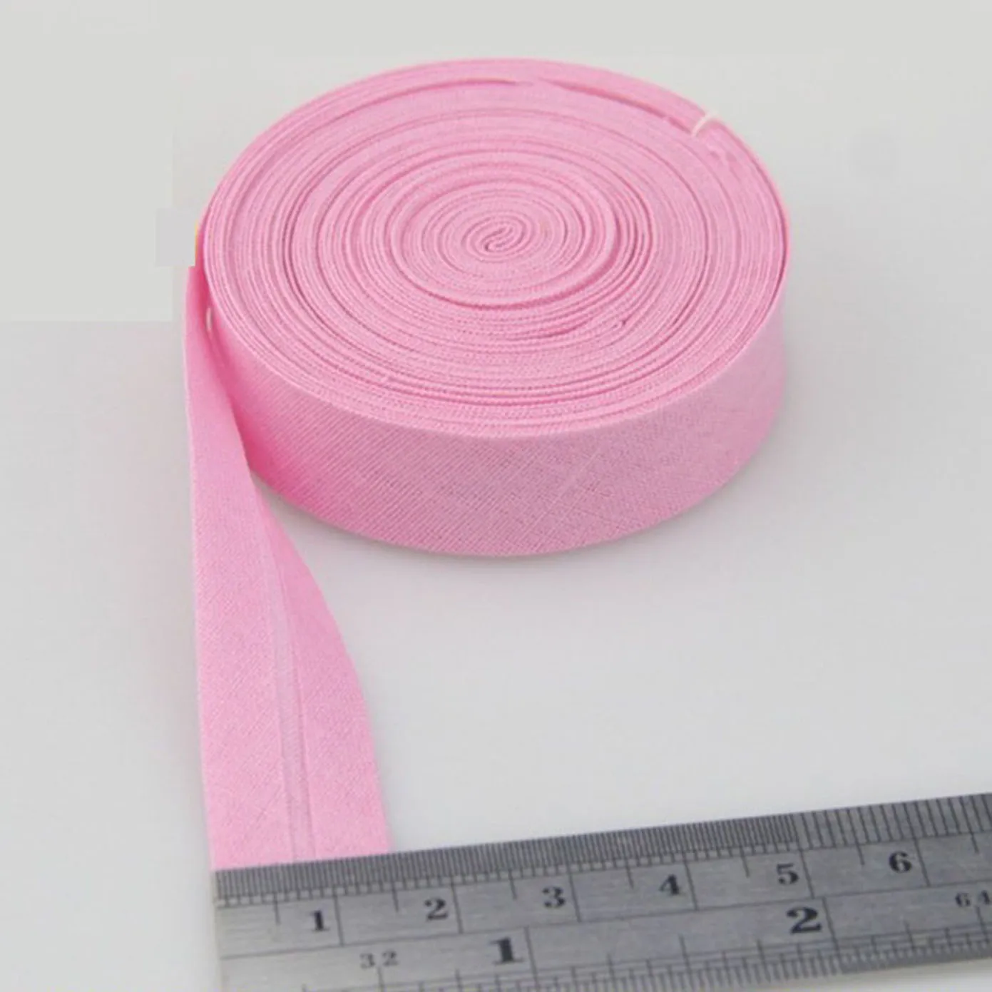 15mm (5/8")Width Cotton Bias Tape Back Side Ironed Single Folded Cotton Webbing Tapes For Garment Cushion Table Quilt Craft Diy Accessories